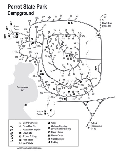 perrot state park camping reservations.